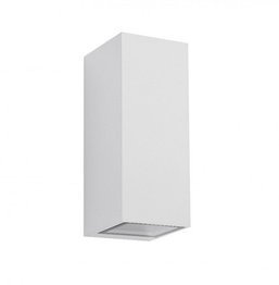 Lampa ścienna zewnętrzna biała Azzardo Jake Wall AZ3322