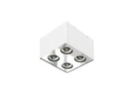 Plafon NINO 4 FH31434S white/chrome AZZARDO