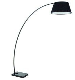 Lampa stojąca w kolorze czarnym Zanzibar 622A-G05X1A-02 Novolux Exo