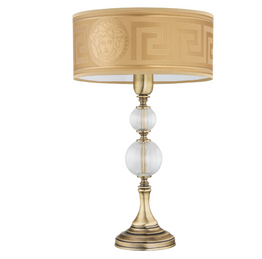 Kutek Zaffiro ZAF-LG-1(P/A) Patyna Lampka stołowa