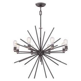 Carnegie QZ/CARNEGIE8 Lampa wisząca Elstead Lighting