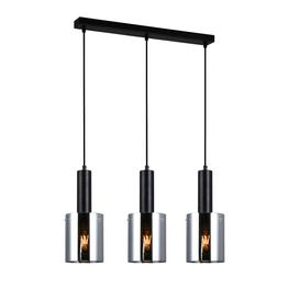 Żyrandol Italux Sardo Pnd-5581-3-Bk+Sg