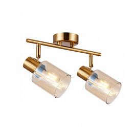 Italux SPL-65342-2-BRO-AMB Oprawa sufiowa Santia