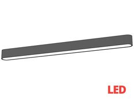 Plafoniera SOFT LED graphite 90x6 plafon 7533 Nowodvorski