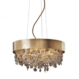 Ola S6 40 Oprawa Wisząca Włoska Masiero złota