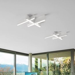 Plafoniera Sforzin Magnesia T277 biała 19,5 W LED