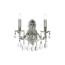 Oprawa Ścienna Ideal Lux Gioconda Ap2 Argento 044910