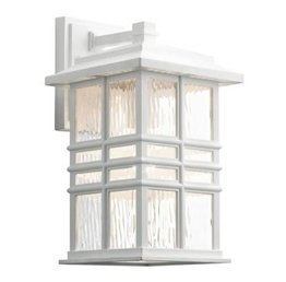 Elstead Beacon Square KL-BEACON-SQUARE-M-wHT Zewnętrzna Lampa Ścienna