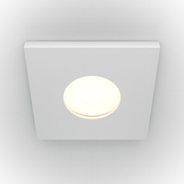 Oprawa łazienkowa IP65 Stark biały DL083-01-GU10-SQ-W Maytoni