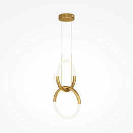 Wisząca lampa Node złoty (MOD165PL-L18G3K) - Maytoni