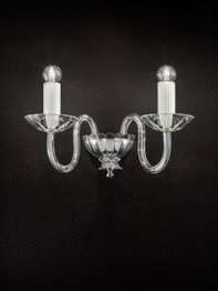 Evoque 281/AP2 ITALAMP Lampa ścienna transparentny