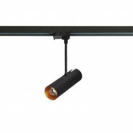 Azzardo Santos Square Czarno-złoty Reflektor szynowy AZ3512