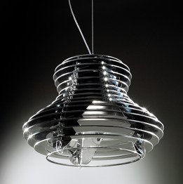 Żyrandol SLAMP Faretto czarny