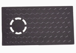 Zaślepka końcowa czarna do szyn natynkowych głębokich Maxlight Magnetic MA0012