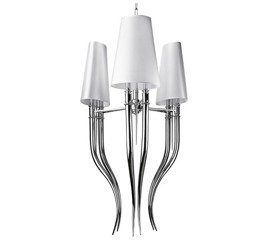 Lampa Duża Biała AZZARDO Diablo 3 Big AZ1232