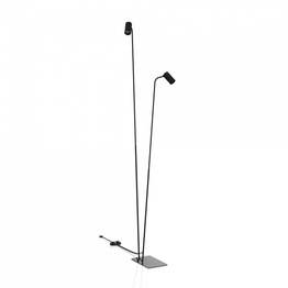 Nowodvorski Lampa stojąca 7708 Czarna