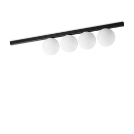 Ideal Lux Binomio Pl4 Nero Plafon 310688
