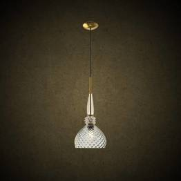 Lampa Wisząca Kryształowa Vintage Carnival CARSO1LBCR