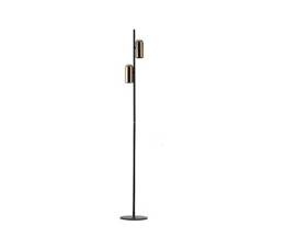 Azzardo Twist Vivi Floor 2 GO/BK AZ5725 Minimalistyczna Lampa Podłogowa czarna