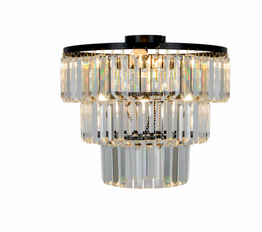 Plafon Kryształowy P17127-4-BK Zuma Line Tifanny