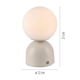 Lampka Biurkowa Zuma Line Rudi 003902-035421