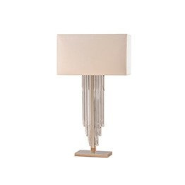 Lampa Nocna 63475 Crystal Cascade Czysty Kryształ