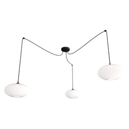 Lampa Wisząca Emibig Origo 3 Bl Opal (1374/3)