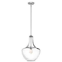 Everly KL/EVERLY/P/M CH Elstead Lighting Lampa wisząca