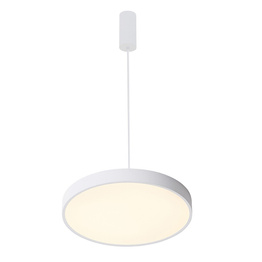 Italux Orbital 60cm Nowoczesna Lampa wisząca biała LED