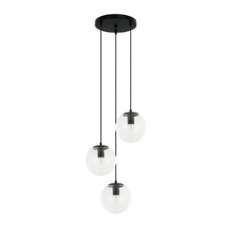 Lampa wisząca Italux Sarpo PND-58867-3S-BK