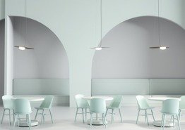 Nowoczesna lampa Axo Light Kwic 48 cm czarna