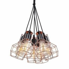 Perifo MDM-2272/6 BK+COP Lampa sufitowa Italux