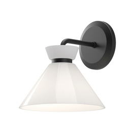Lampa Ścienna Elstead Lighting ALM-HALSTON-1WB-BK
