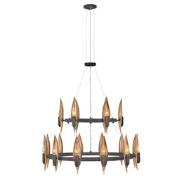 Willow Elstead Lighting QN-WILLOW18-CBK Zwis
