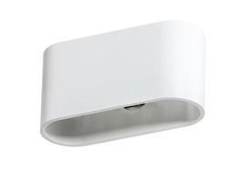 Lampa Ścienna Vega AZ1708 Azzardo biała