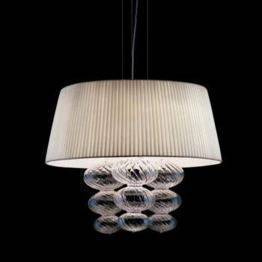 Vintage MUSA 60 Żyrandol ivory