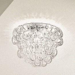 GIOGALI PL 50 Lampa Sufitowa Vistosi transparentna 35 x 50 cm