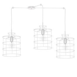 Lana 3 Lampa wisząca Ramko kolor biały