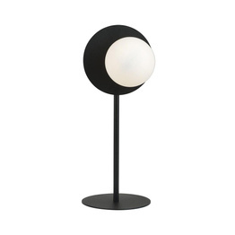 Lampa stołowa OSLO LN BLACK/OPAL czarny (1187/LN) - Emibig