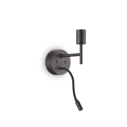 Oprawa Ścienna Ideal Lux Set Up Map2 Nero 259826