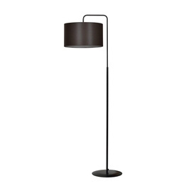 Lampa podłogowa TRAPO LP1 BL WENGE czarny (570/5) - Emibig