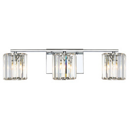 Divine QZ-DIVINE3-PC-BATH Kinkiet Elstead Lighting