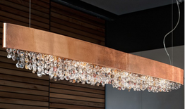 Ola S6 OV 160 Oprawa Wisząca Masiero biała