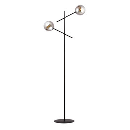 Lampa podłogowa LINEAR LP2 BLACK/GRAFIT czarny (1167/LP2) - Emibig