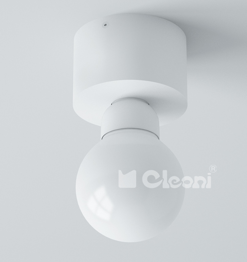 Lampa Sufitowa Czarny Cleoni Minimal