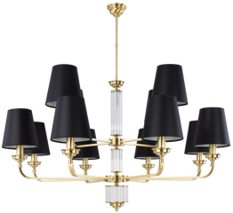 VER-ZW-12(ZM) Kutek Mood Verde Żyrandol