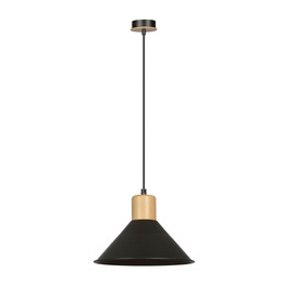 Wisząca lampa ROWEN 1 BLACK czarny (1044/1) - Emibig