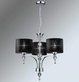 Lampa Wisząca AZZARDO AZ0498 IMPRESS 3 czarny