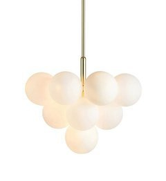 Nowoczesna Złota Lampa wisząca Markslojd Merlot