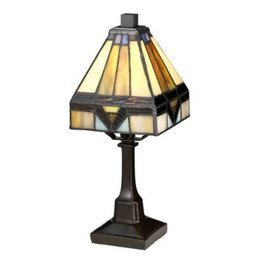 Lampa stołowa witraż Elstead Lighting Holmes QZ-HOLMES-TL